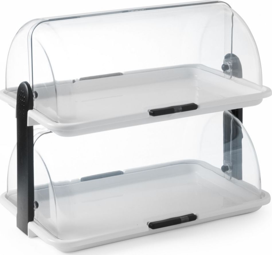 Hendi Witrynka do ekspozycji potraw z pokrywą RollTop podwójna - Hendi 871713 Witrynka do ekspozycji potraw z pokrywą RollTop podwójna - Hendi 871713