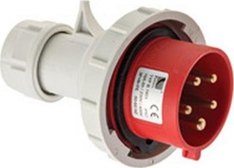 Pawbol Wtyczka siłowa przenośna 16A 400V 5p IP67