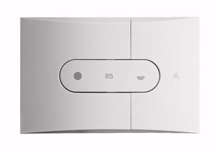 Ifö Sign Frontluge hvid - med stort og lille skyl