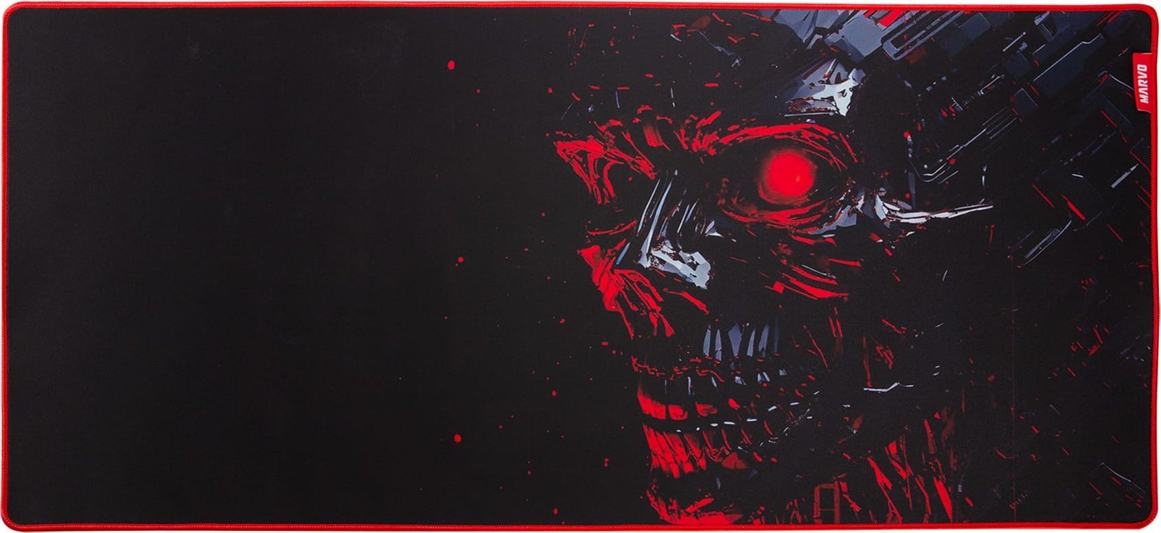 Podkładka Marvo Noob XL czarno-czerwona