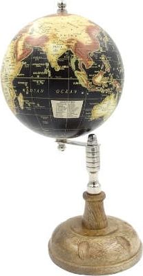 Giftdeco Globus Black Ocean