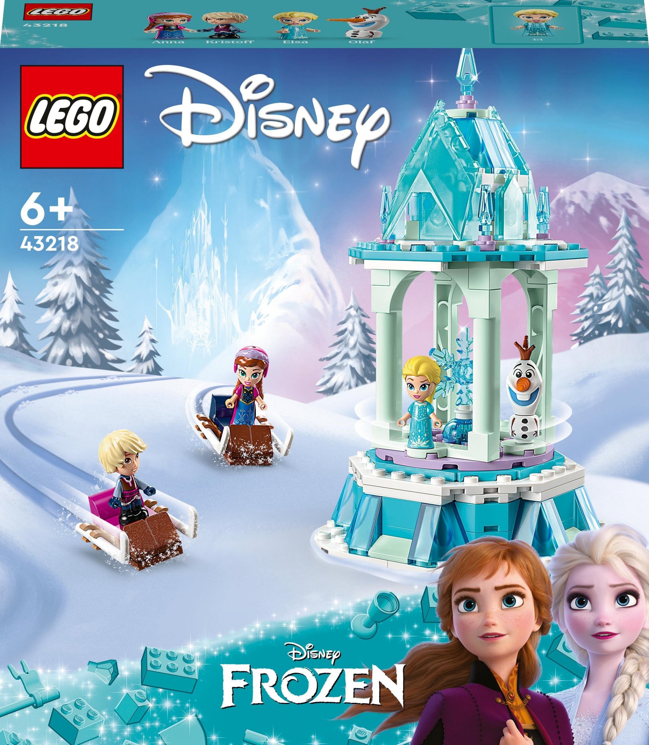 LEGO Disney Magiczna karuzela Anny i Elzy (43218)