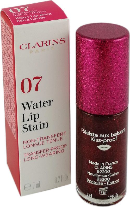 Clarins Błyszczyk w wodzie koloryzującej 07 Violet Water 7 ml
