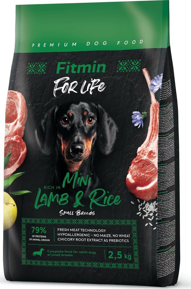 Fitmin For Life z jagnięciną 2.5kg