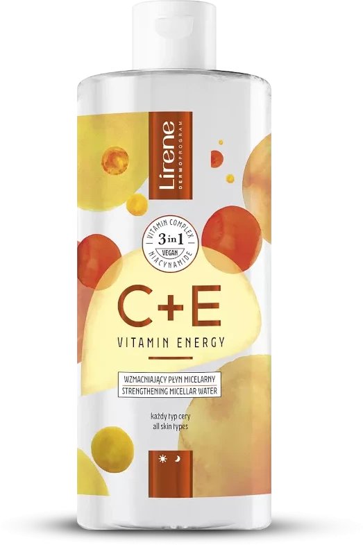 Lirene C+E Vitamin Energy Wzmacniający płyn micelarny 400ml