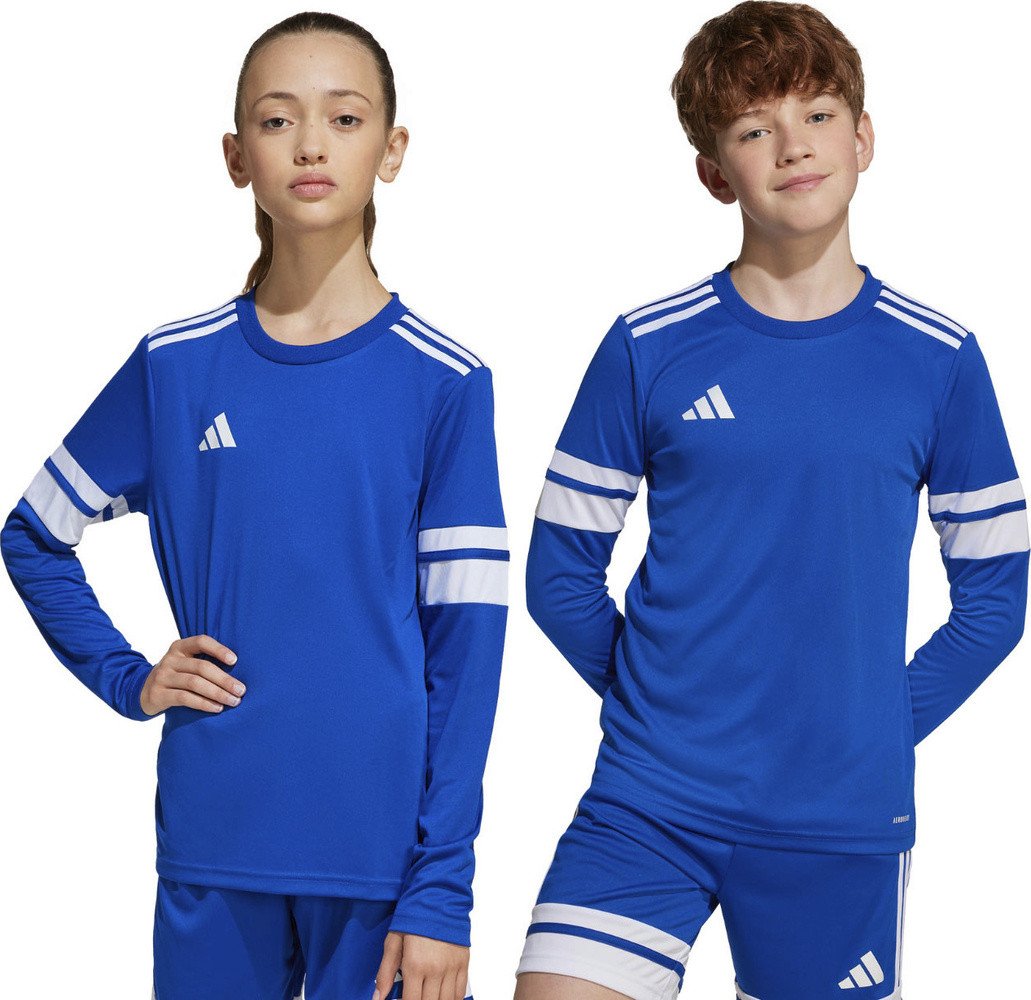Koszulka dla dzieci adidas Squadra 25 Long Sleeve niebieska JJ0046 116cm