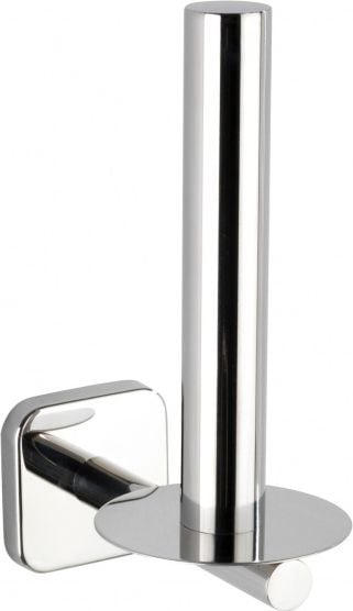 Wenko uchwyt rolki toalety Mezzano 8 x 18 cm stal nierdzewna srebrna