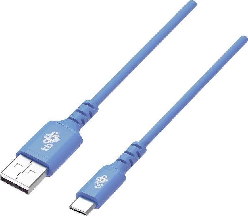 Kabel USB TB Print USB-A - USB-C 1 m Niebieski (1_742415)