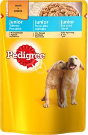 Pedigree Saszetka Junior z kurczakiem w galaretce - 100g