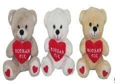 Miś z sercem 40cm MIX