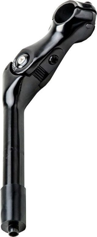 APG Wspornik kierownicy regulowany 25,4-90/180 mm aluminiowy czarny uniwersalny