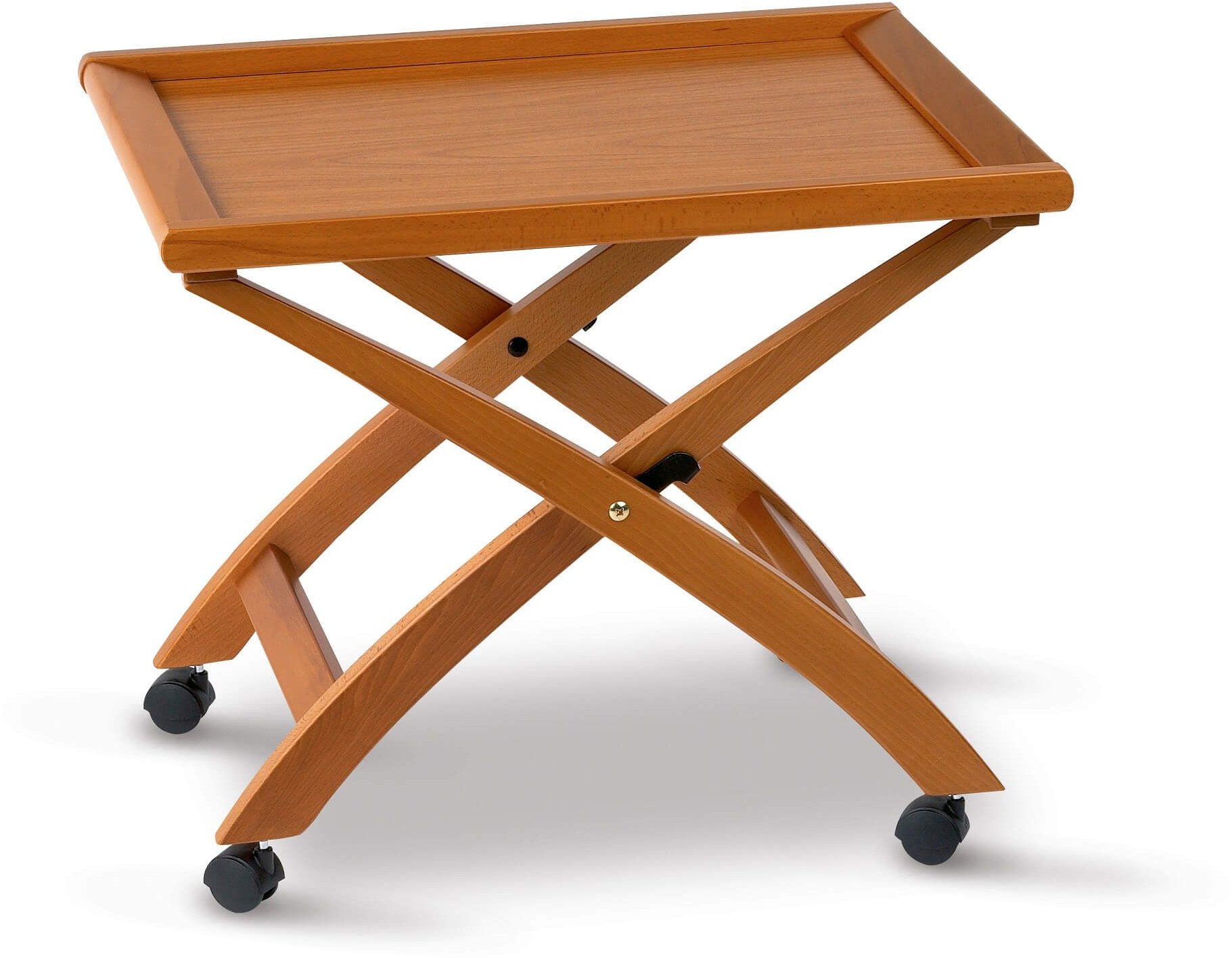 Brązowy wózek serwisowy ARREDAMENTI BILLY Mobilny stolik 60x45 cm