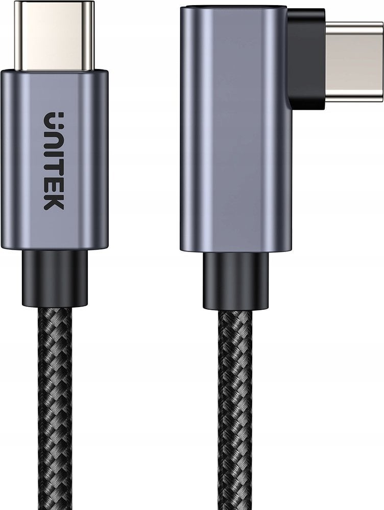 Kabel USB Unitek USB-C - USB-C 5 m Srebrny (C14123BK-5M)