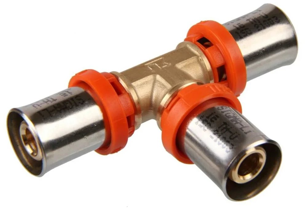 Trójnik zaprasowywany red - 25x25x16 Sigma Li Premium