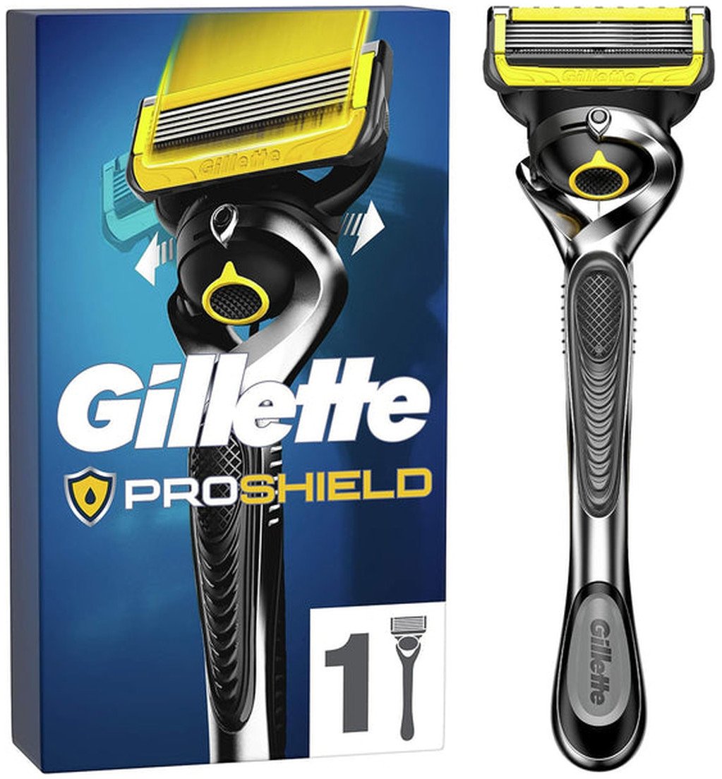 Gillette Fusion Proshield Maszynka do golenia z ruchomą główką Rączka + Ostrze
