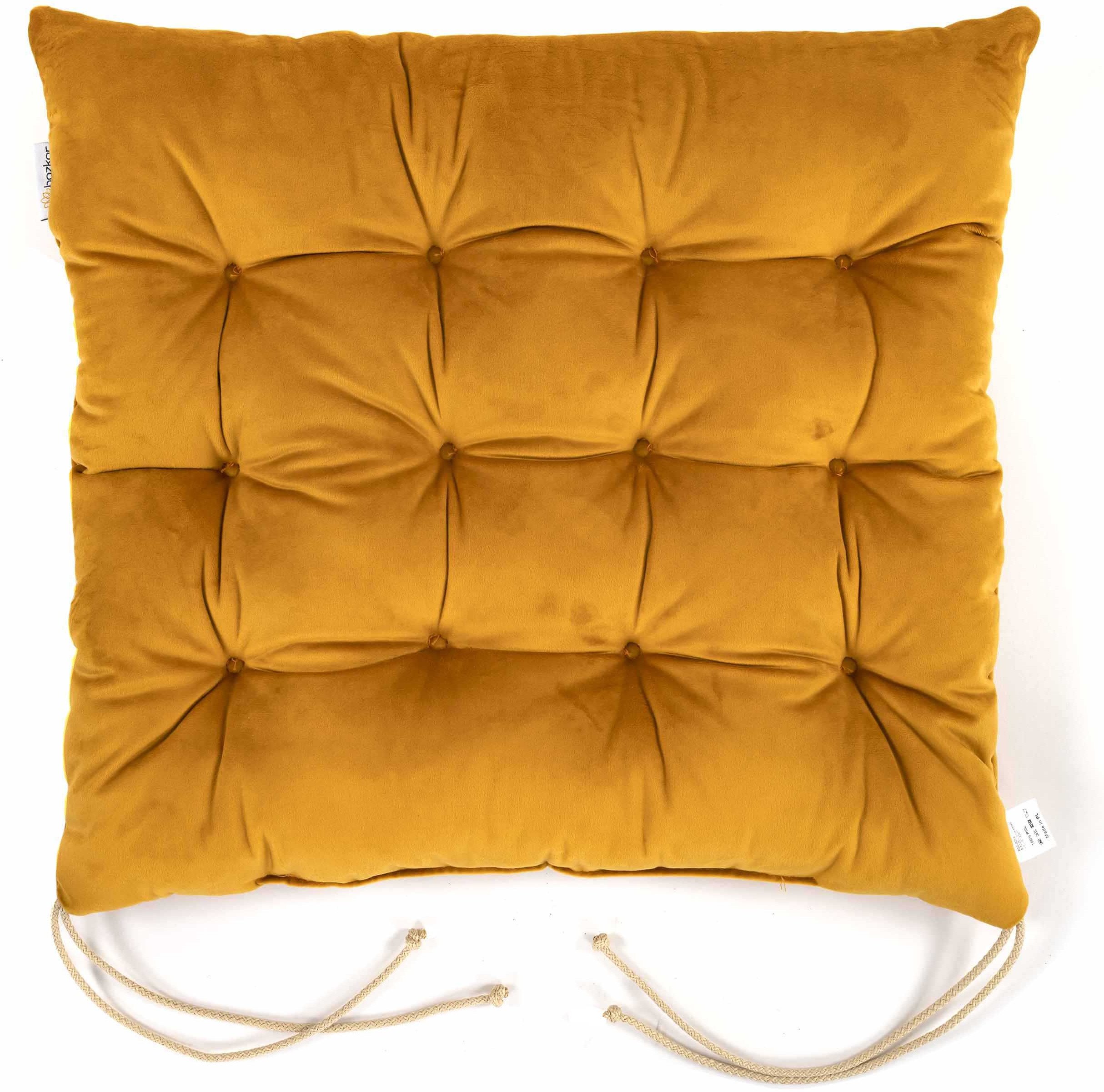 Bazkar Poduszka siedziskowa VELVET na krzesło ogrodowe 12 trensów Aksamitna 997-05