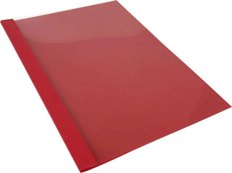 Argo Termookładki do bindowania skóropodobne A4 ARGO PRESTIGE 430124 czerwone 12mm 10 szt