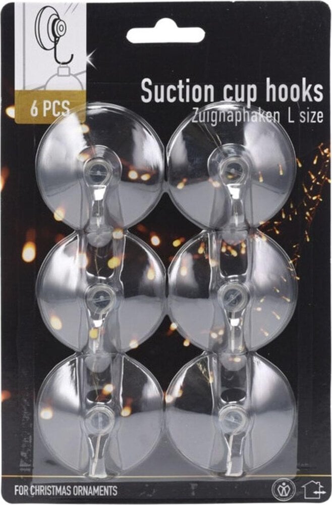 Titanum HACZYKI ZAWIESZKI DO OZDÓB I OŚWIETLNENIA 6SZT