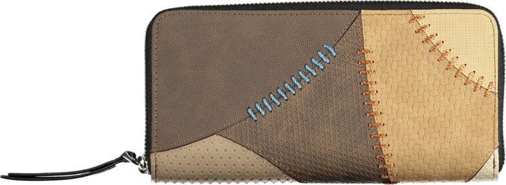 Desigual DESIGUAL PORTFEL DAMSKI BEŻOWY uniwersal