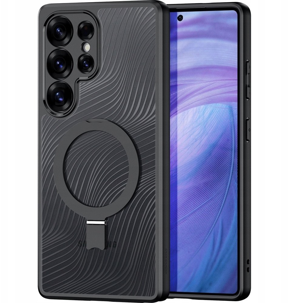 DUX DUCIS futerał AIMO MAG kompatybilny z MagSafe do SAMSUNG S25 Ultra czarny