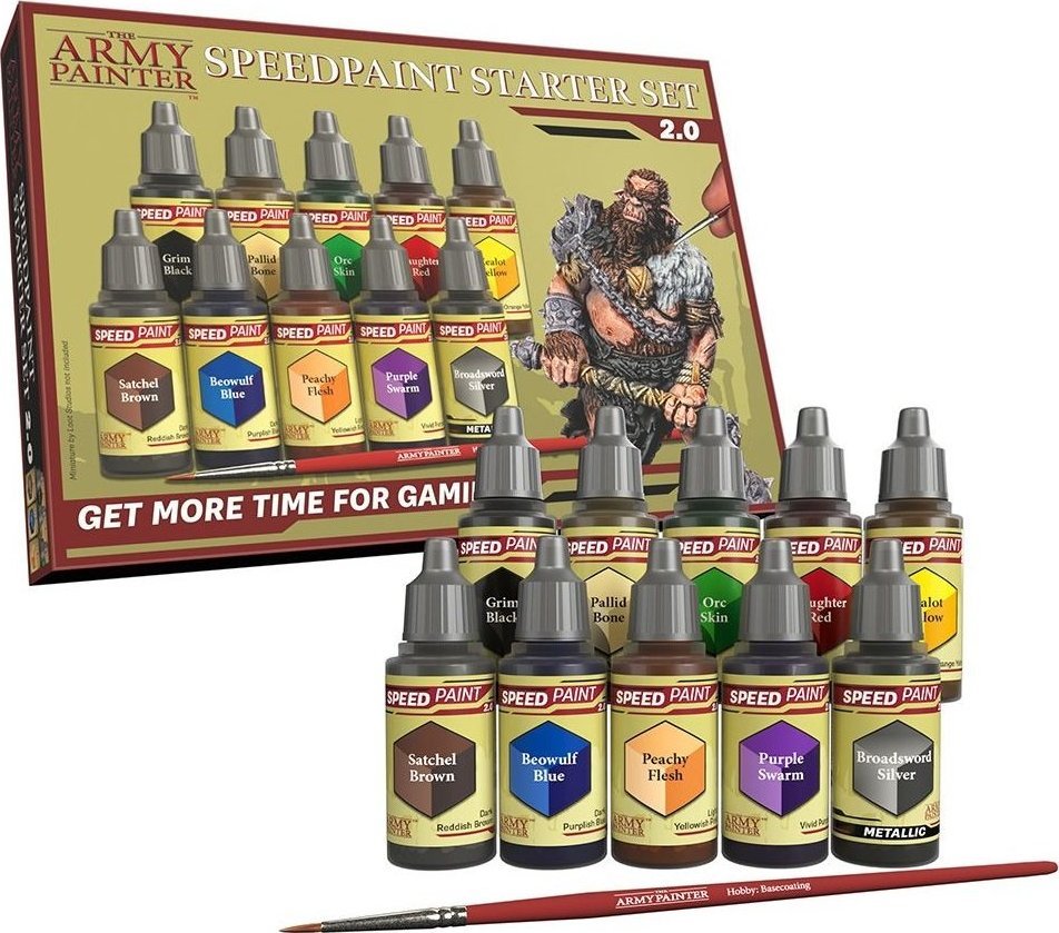 Army Painter ZESTAW FARBEK THE ARMY PAINTER: SPEEDPAINT STARTER SET 2.0