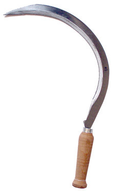 Sierp ząbkowany ŻNIWIARZ 400mm