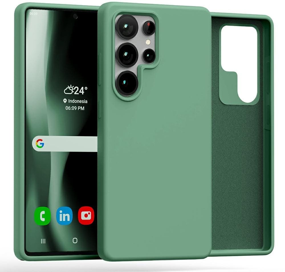 Mercury Silicone Sam S25 Ultra S938 zielony /green