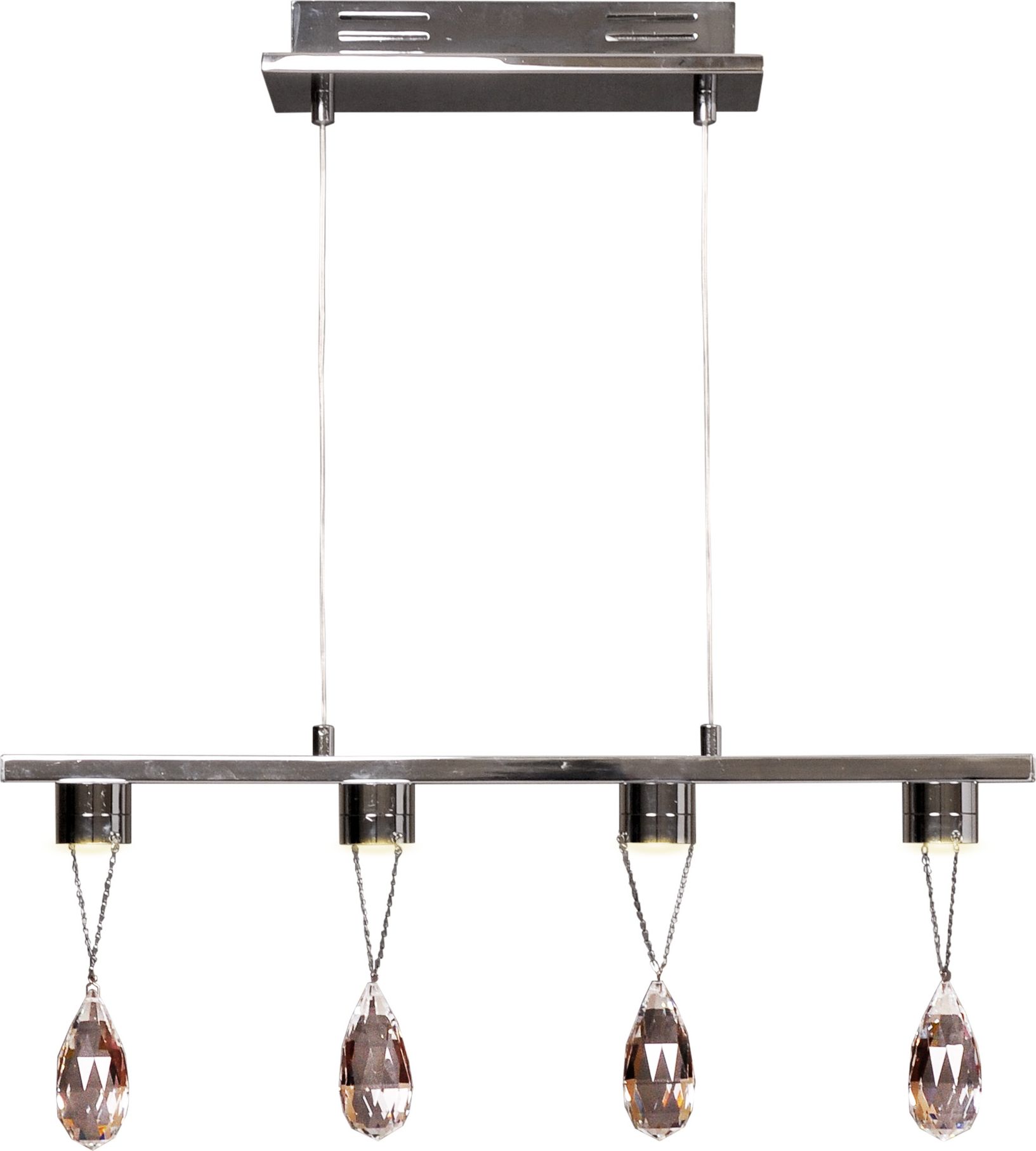 Lampa wisząca Candellux LED glamour chrom (34-25708)