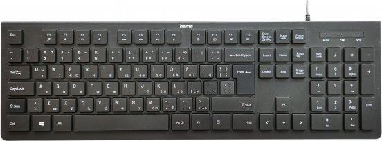 Klawiatura Hama Hama klávesnice Basic KC-200, černá