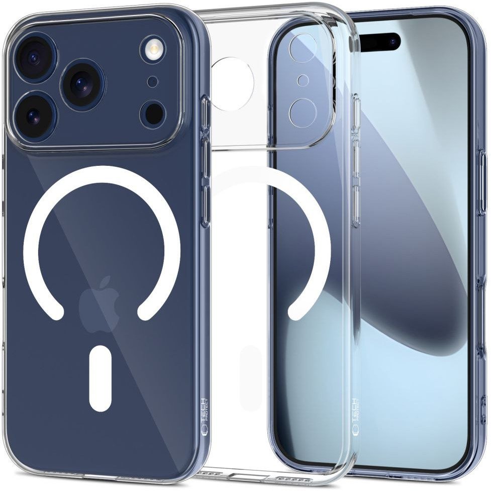 Etui Tech-Protect FlexAir MagSafe do Apple iPhone 17 Pro Max Clear
