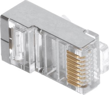 WTYK MODULARNY EKRANOWANY RJ45/EKRAN*P100