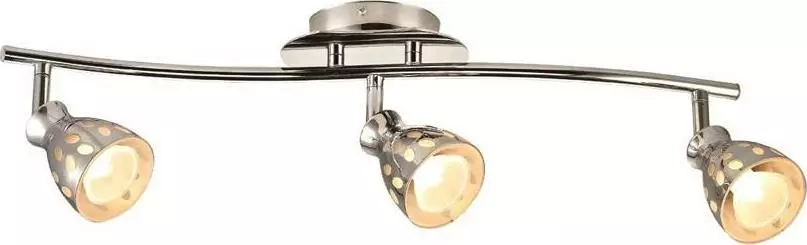 Lampa sufitowa Candellux LAMPA SUFITOWA SPOT 3X50W GU10 CHROM PARADA LISTWA 93-04478