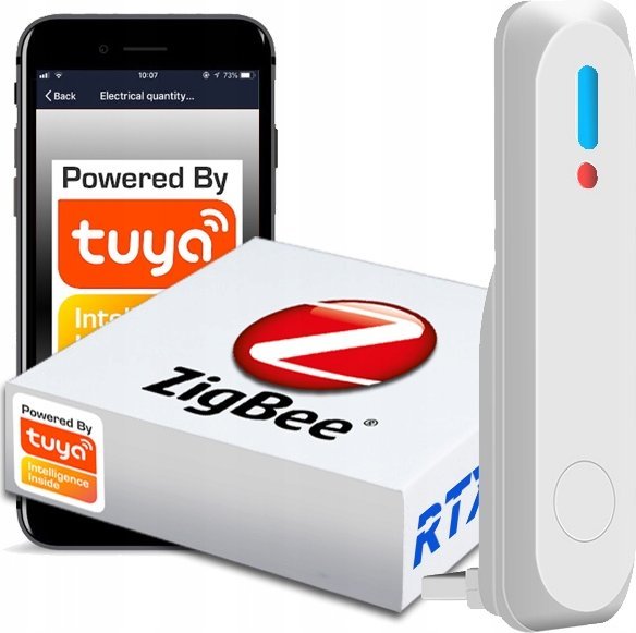 RTX Kompaktowa Centralka Bramka ZigBee WiFi TUYA Smart