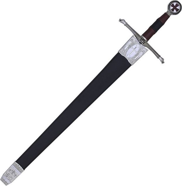 PŁATNERZE HISZPAŃSCY Oryginalny Miecz Templariuszy Z Pochwą (288v)