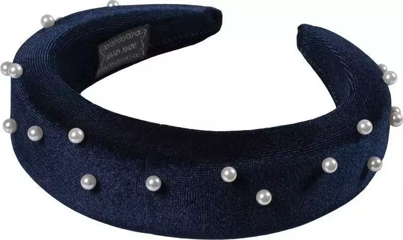 Top Choice Top Choice Opaska do włosów Velvet (25949) - mix kolorów 1szt