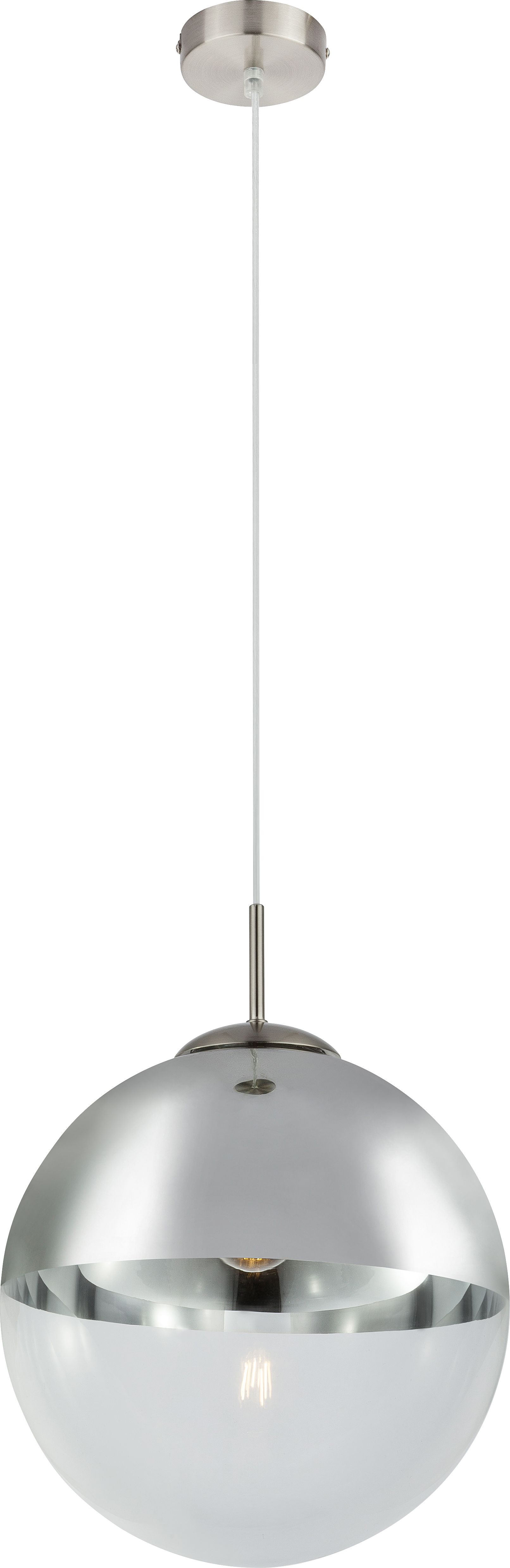 Lampa wisząca Globo VARUS nowoczesna chrom (15853)
