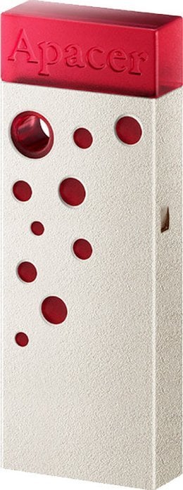 Apacer USB flash disk, USB USB 3.2 Gen1, 64GB, AH15J, magenta, AP64GAH15JR-1, USB A, py�oszczelna, wodoodporna