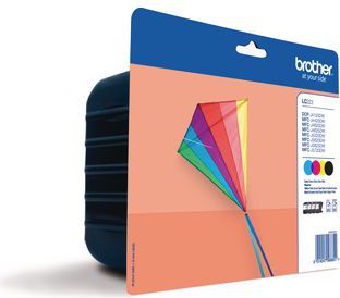 Tusz Brother zestaw tuszy oryginalnych LC223VALBP (cyan, magenta, yellow, black)