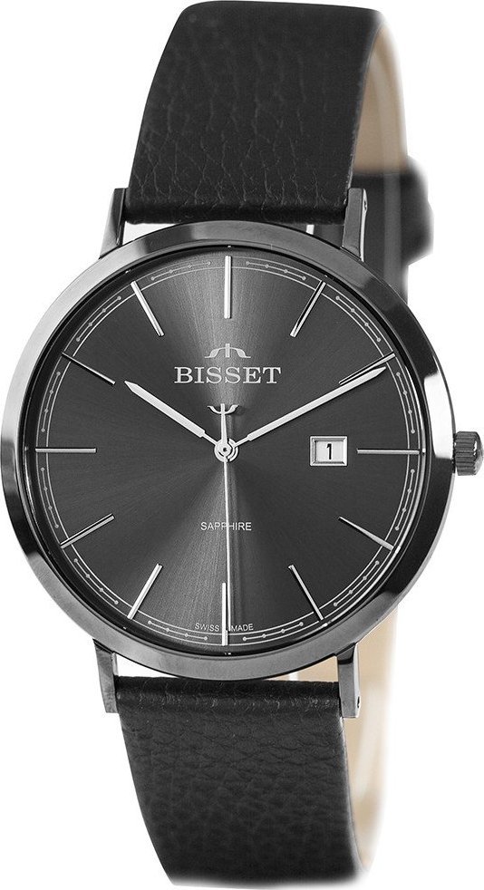 Zegarek Bisset Zegarek męski Bisset BIS135 czarny