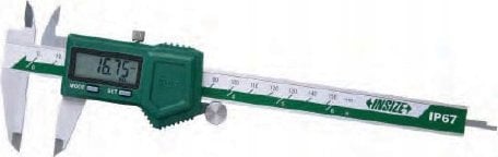 Insize SUWMIARKA 300 CYFR. 12 IP67 3V/ABS/SQ ROLKA /CERT.