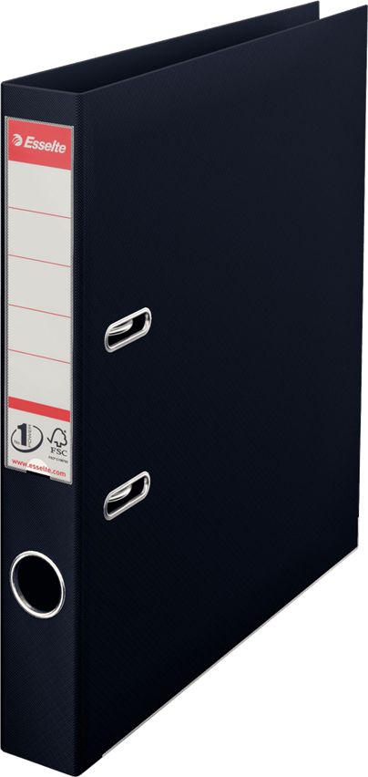 Segregator Esselte No.1 Vivida dźwigniowy A4 50mm czarny (811470)