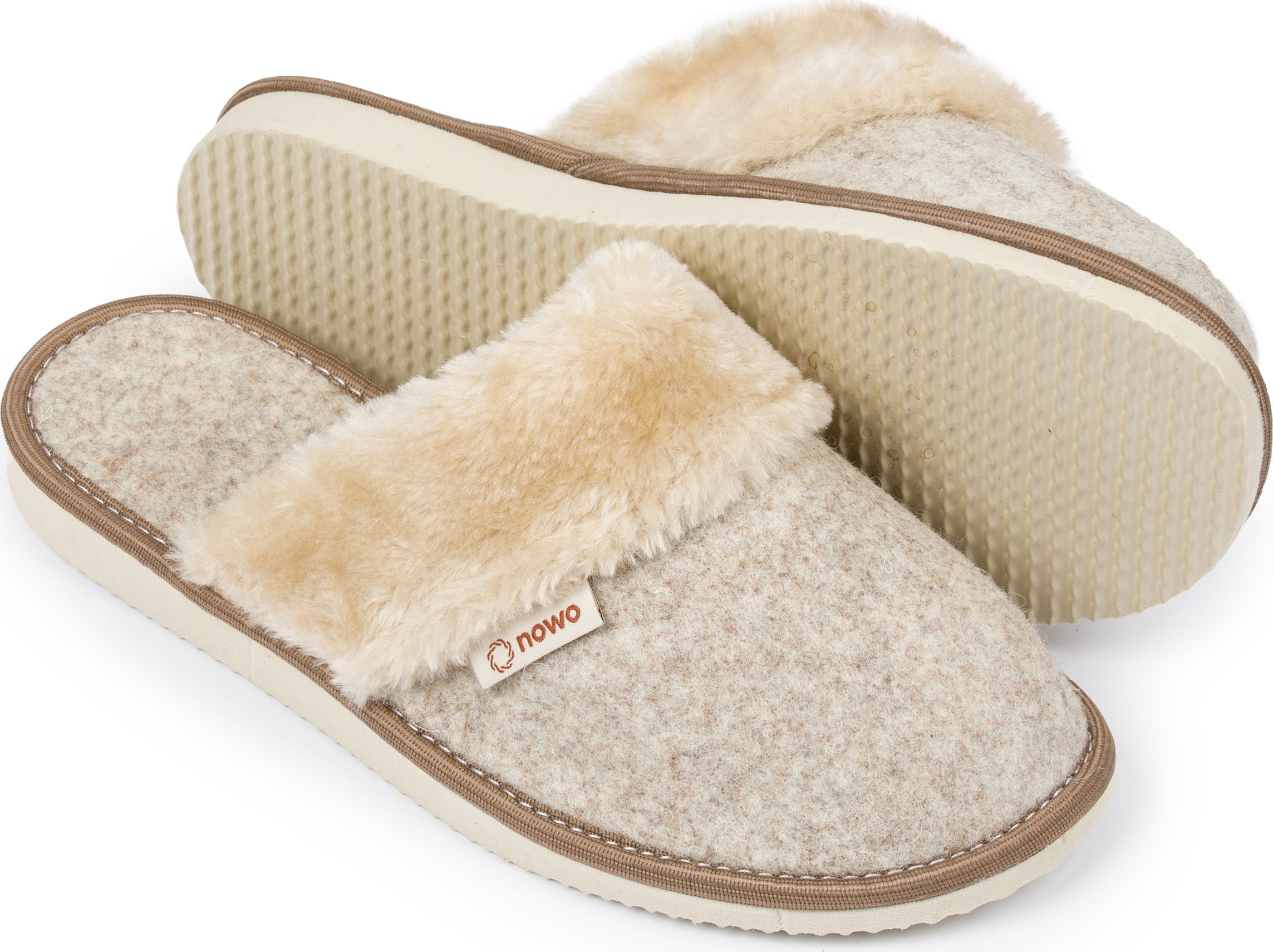 NOWO Ciepłe Kapcie Damskie Pantofle Laczki Domowe Prezent 39