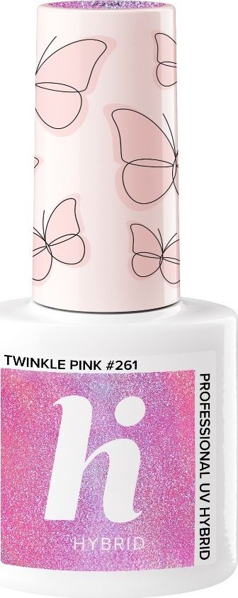 Hi Hybrid Hi Hybrid Lakier hybrydowy Butterfly #261 Twinkle Pink 5ml