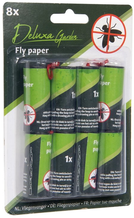 LEP NA MUCHY OWADY PUŁAPKA NA MUSZKI KOMARY 8 SZT