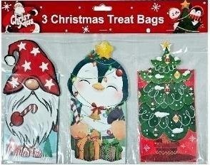 Torebka papierowa BN 8,5x13,8x6cm 3szt MIX