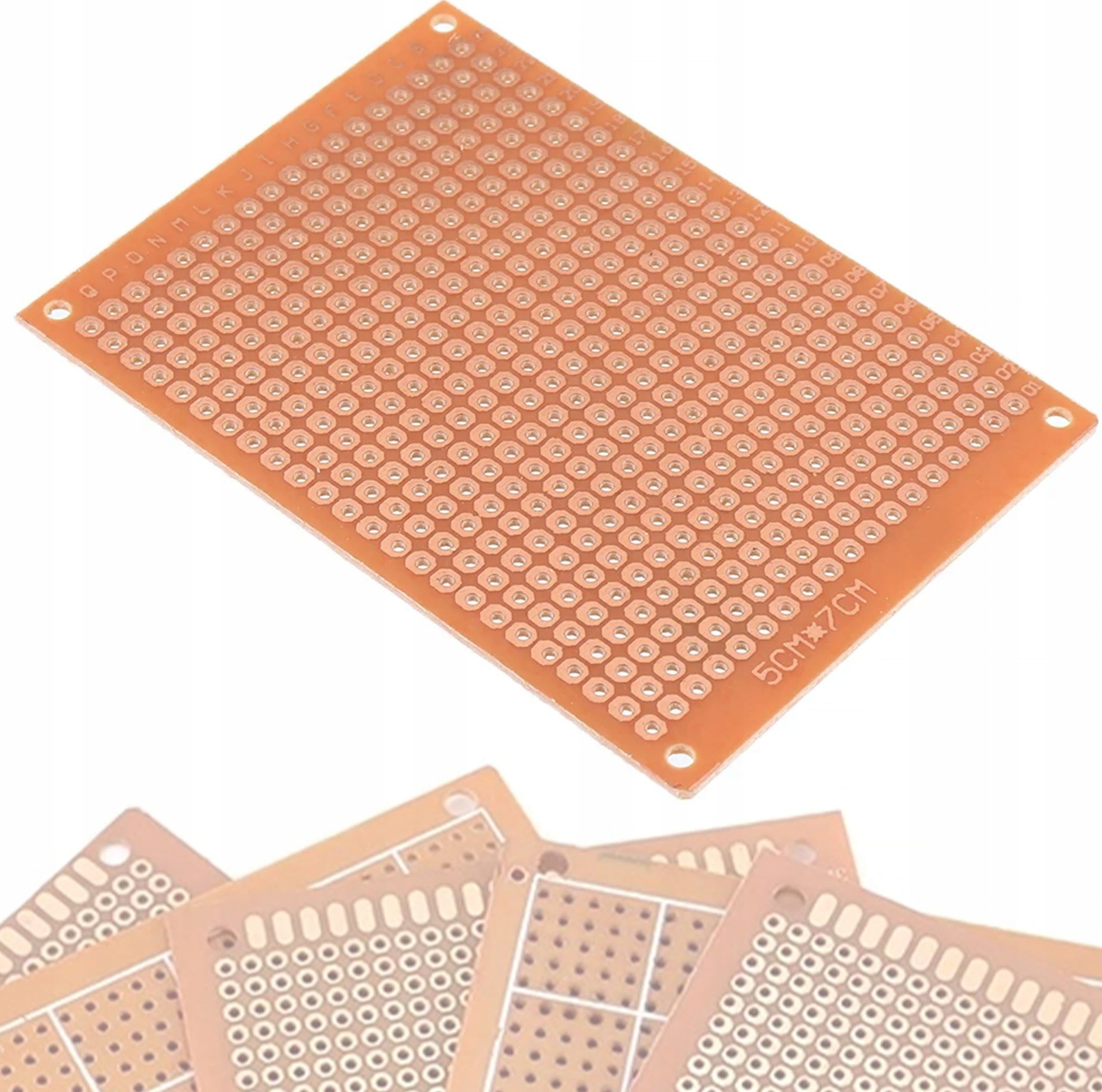 Rosfix ROSFIX JEDNOSTRONNA UNIWERSALNA PŁYTKA PROTOTYPOWA DRUKOWANA 5X7 CM OTWORY