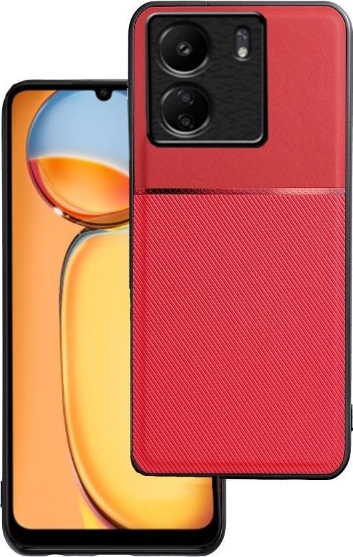 ForCell Futerał NOBLE do XIAOMI Redmi 13C / POCO C65 czerwony