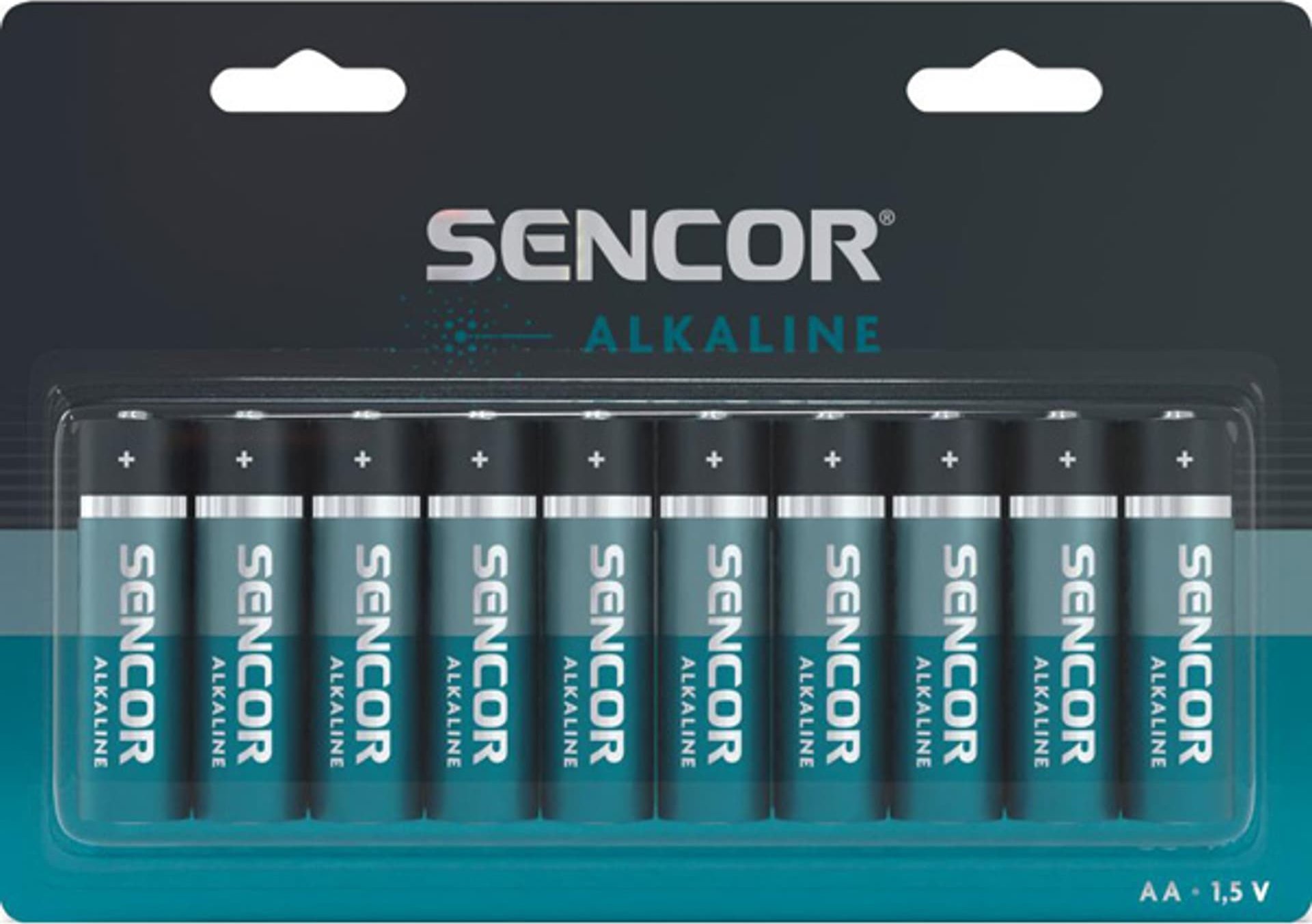 Sencor Bateria alkaliczna, AA (LR6), AA, 1.5V, , blistr, 10-pack