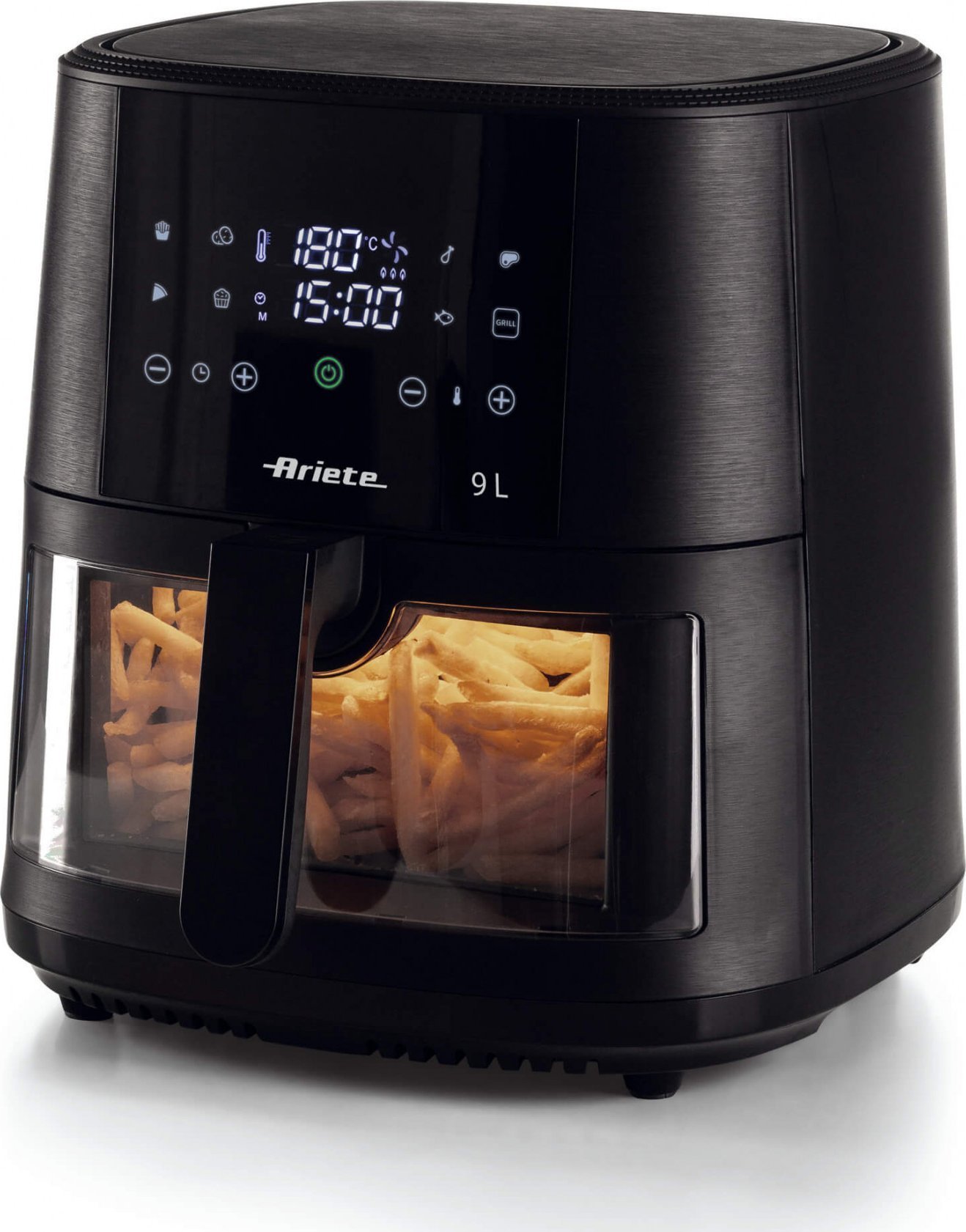 Frytkownica Ariete Ariete 4630/00 Pojedyńczy 9 l Autonomiczny 1500 W Frytkownica na gorące powietrze Czarny
