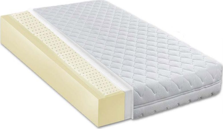 Materace z Gór Materac STANDARD LATI pianka z lateksem T25 średnio-twardy 180x200